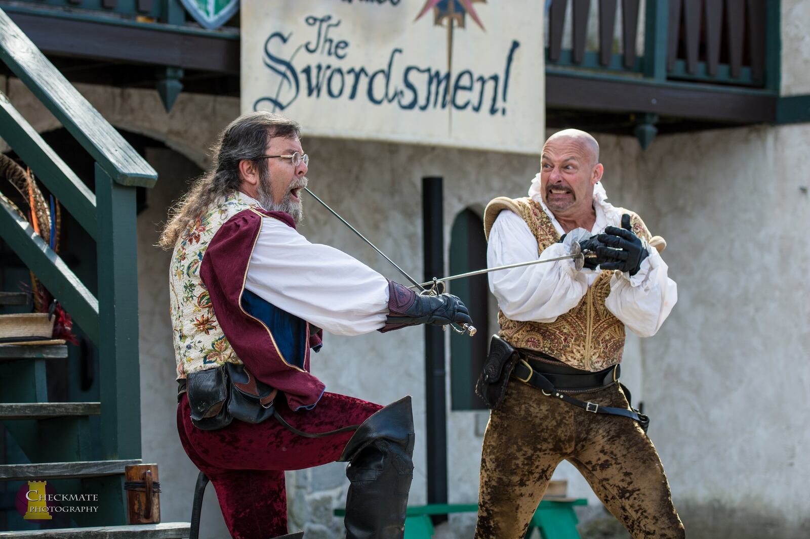 Dirk and Guido, a.k.a. The Swordsmen, will instruct families on how to impale people like a proper gentleman at the 2017 Ohio Renaissance Festival, opening on Sept. 2. CONTRIBUTED