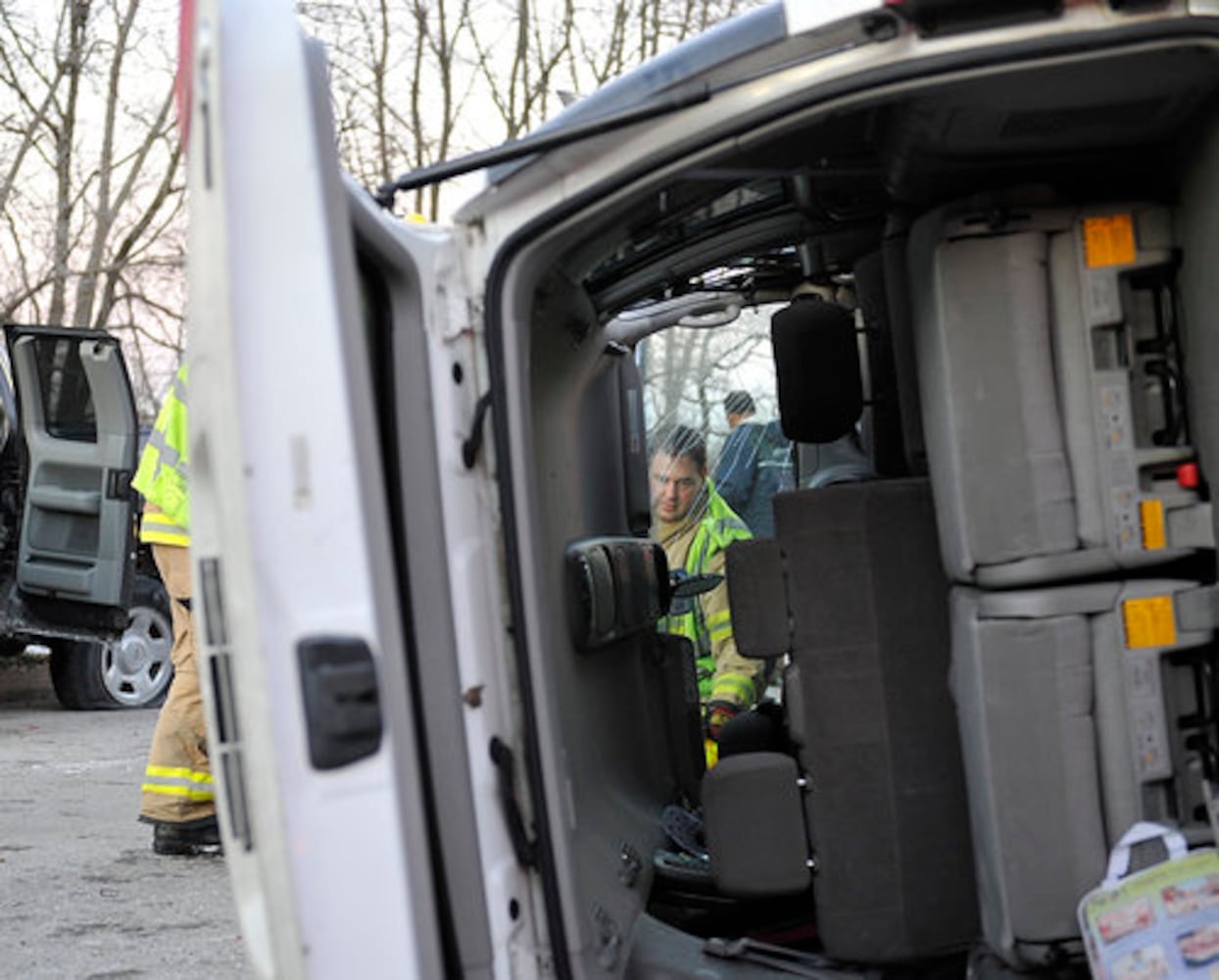 2-car crash on Columbus Avenue