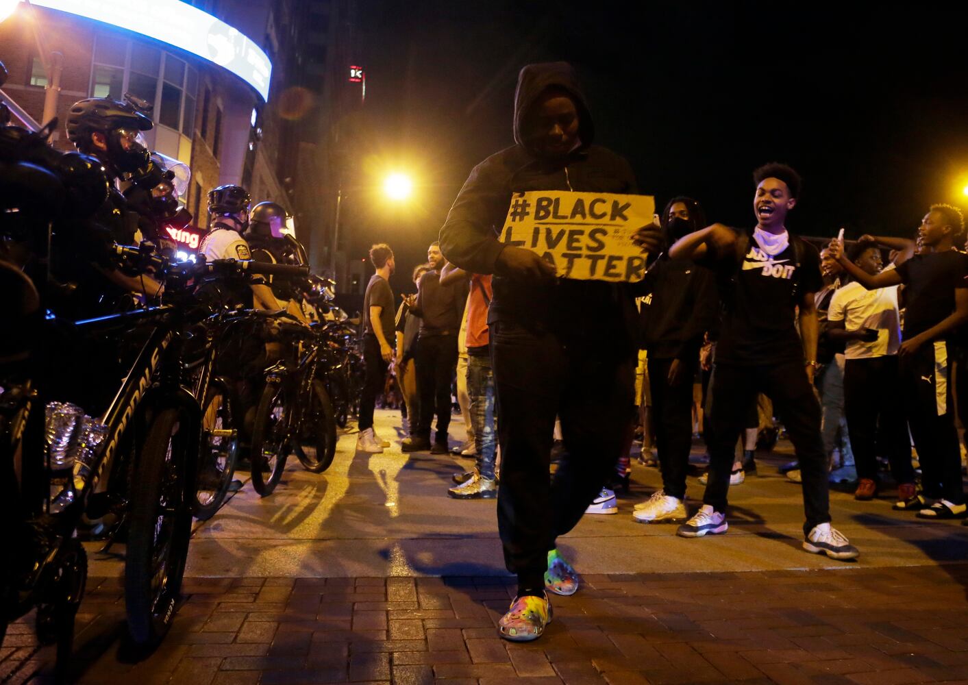 Columbus protest
