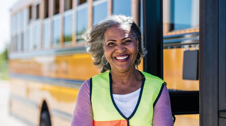 Seniors have many different options, including working school positions like bus drivers, if they decide they want to return to the workforce in a part-time capacity.