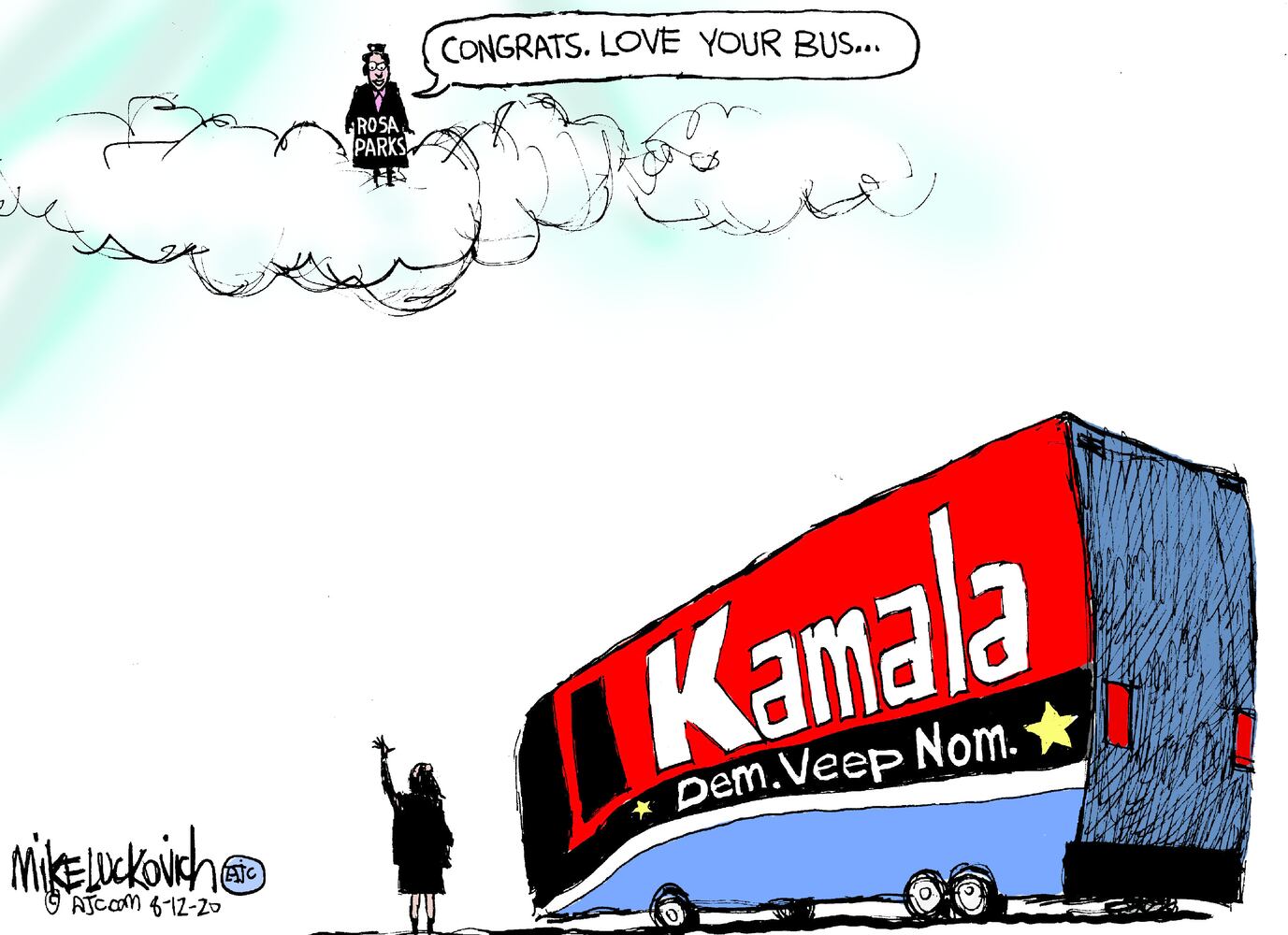 Week in cartoons: Kamala Harris, college football and more