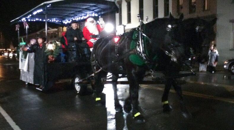 Downtown Urbana will usher in the holiday season with its fourth annual Holiday Horse Parade on Nov. 23. CONTRIBUTED