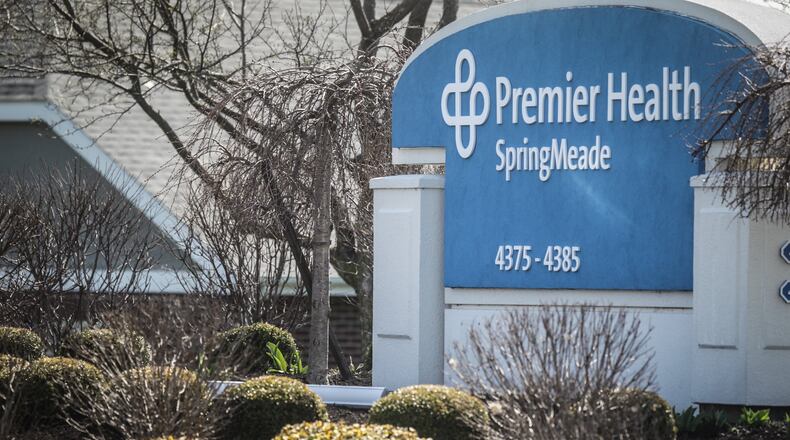 A coronavirus outbreak occurred at SpringMeade Health Center in Troy. Resident Hazel Begovich, 88, tested positive for COVID-19 and died Wednesday March 25. JIM NOELKER/STAFF