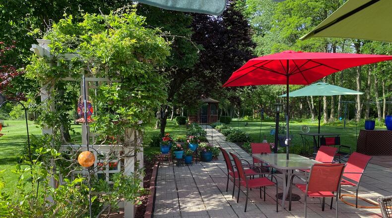 The home of Jane and Casey Craven will showcase landscaping work over the course of 20 years when it’s one of six featured homes of the upcoming WASSO Garden Tour. Contributed photo