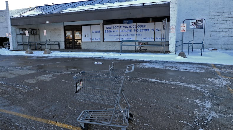 The former Kroger grocery store on South Limestone Street. BILL LACKEY/STAFF