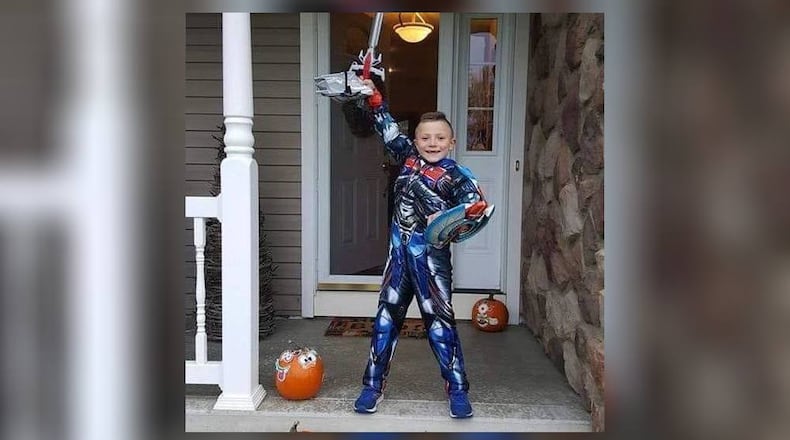 Barrett Fitzsimmons died in 2019 from pediatric cancer at the age of 9. The Barrett Strong Foundation will host its third annual Christmas Lights Extravaganza and Toy Drive from 6-8 p.m. Saturday, Dec. 14, 2024. CONTRIBUTED