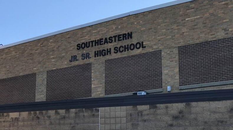 Southeastern schools is closed today due to a heating problem in the buildings.