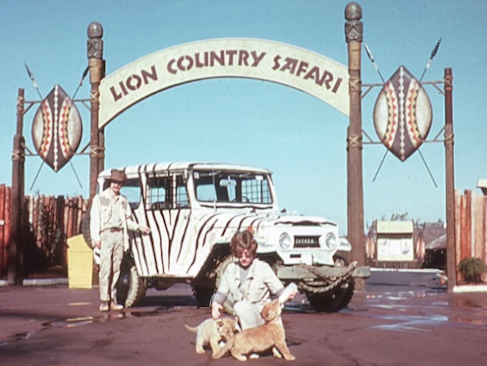 Kings Island's Lion Country Safari would take guests on a monorail trek through various habitats filled with lions, zebras, giraffes and more. Photo courtesy of Don Helbig