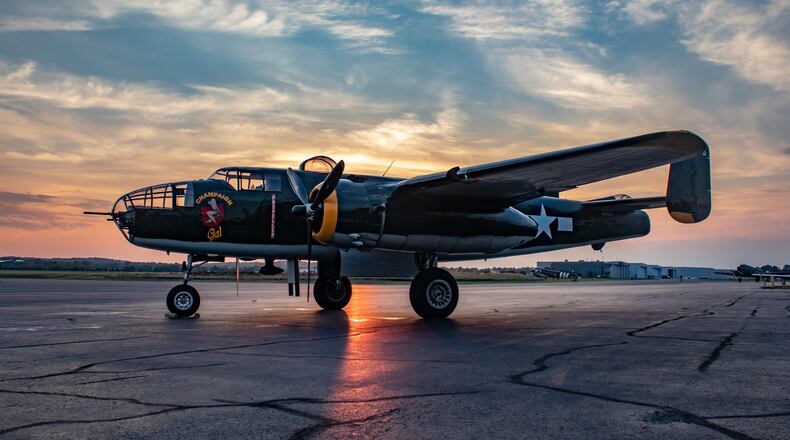 The Champaign Aviation Museum's B-25 Mitchell, called the Champaign Gal. Contributed