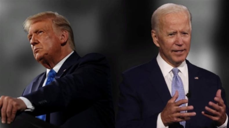 President Donald Trump and former Vice President Joe Biden face off on Election Day.