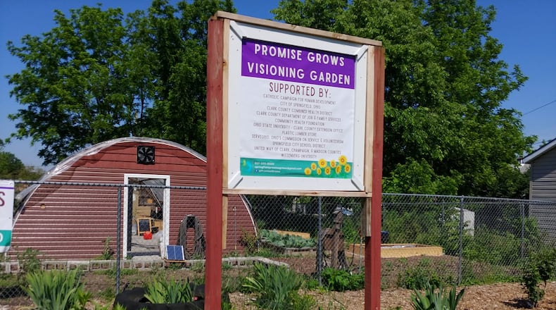 Springfield Promise Neighborhood's Visioning Garden will be one of 10 stops on the first South Side in Bloom tour of community gardens and neighborhood parks on the city's south side on Saturday.
