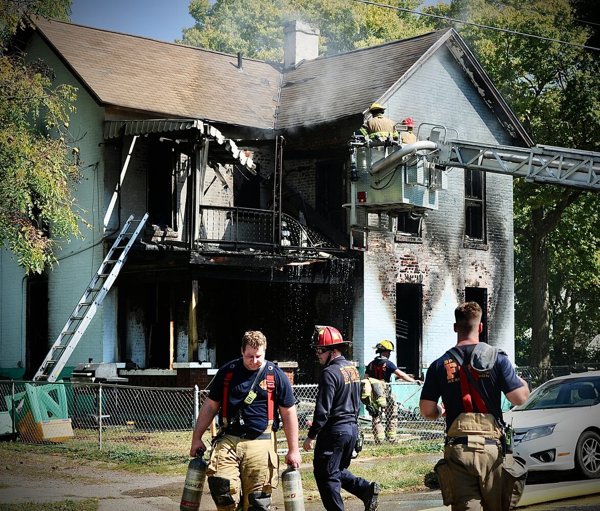 Housefire Pleasant St., Springfield