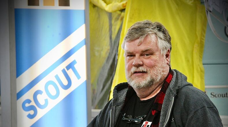 John Glancy. president of Super Scout Specialists in Enon. MARSHALL GORBY\STAFF