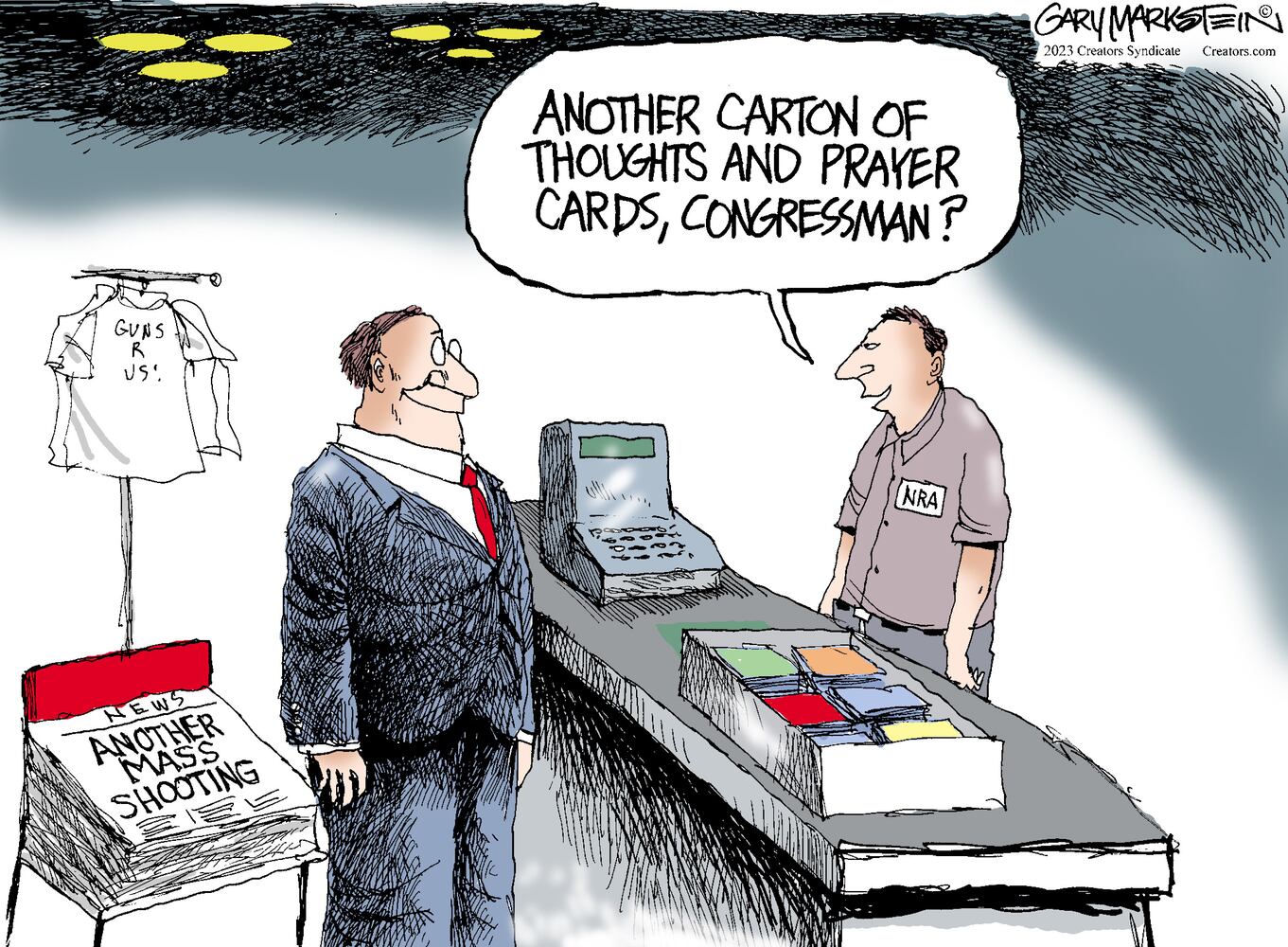 WEEK IN CARTOONS: Ohio derailment, unidentified flying objects and more