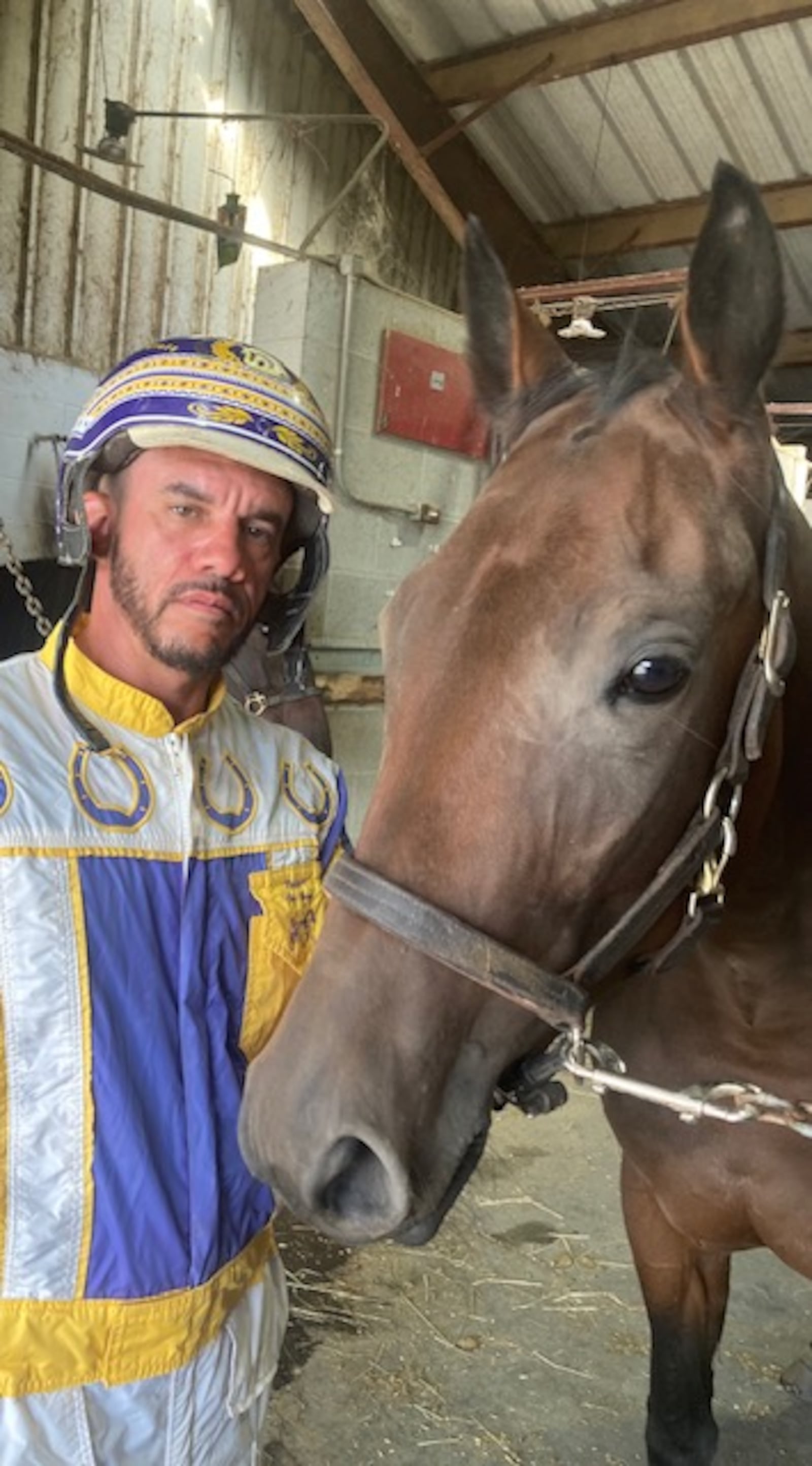 Mike Richardson Jr. with Aruba Kat. CONTRIBUTED