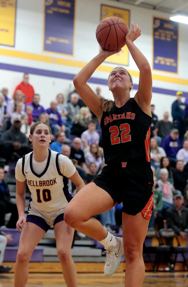 Waynesville Bellbrook basketball