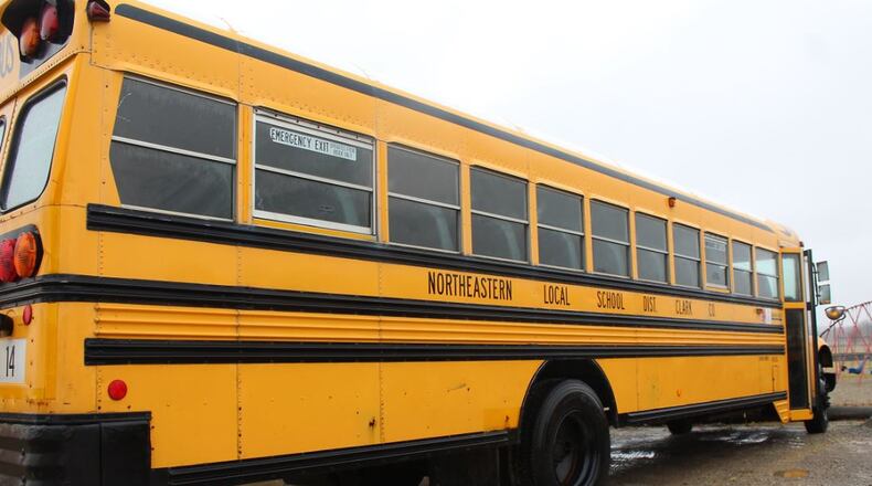 Northeastern Local School bus. BILL LACKEY/STAFF