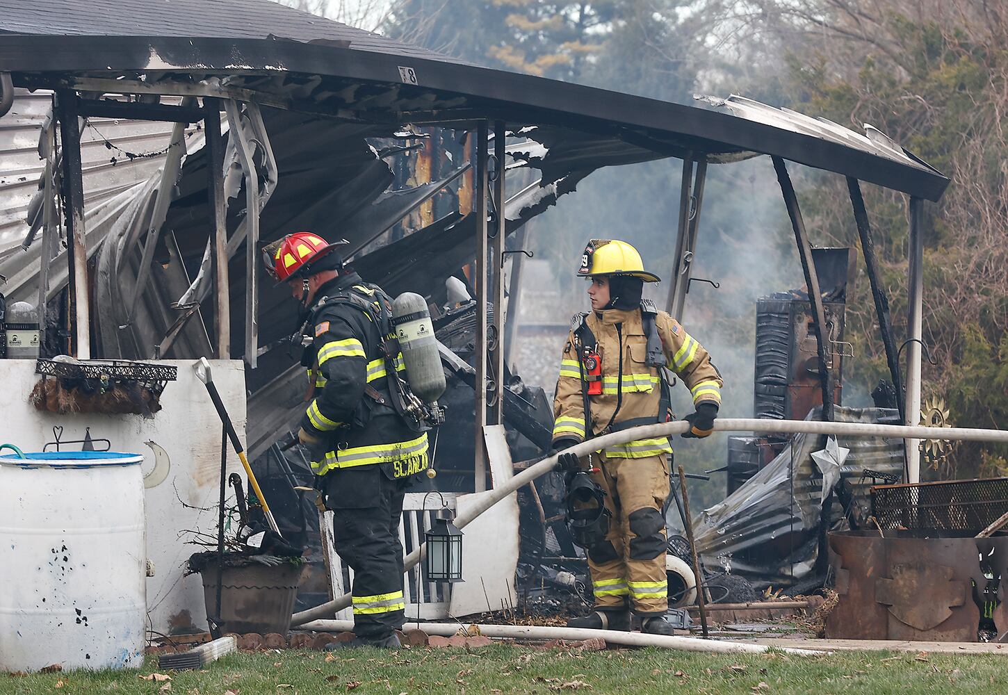 Trailer Fire SNS