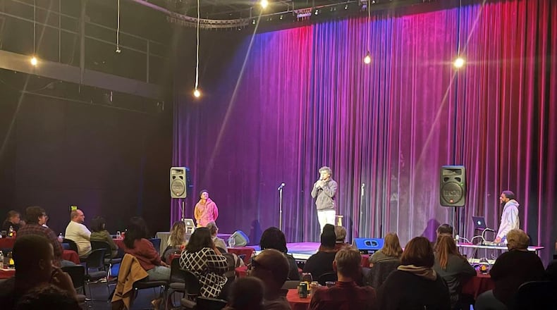 The Clark State College Performing Arts Center (PAC) will host its third Chalk de Peace Night of Comedy on Jan. 15. Contributed