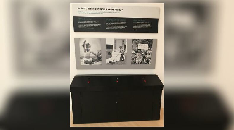 Interactive multisensory stations including “Scents That Defined a Generation” will go along with several portraits in “The Boomer List: Photographs by Timothy Greenfield-Sanders” at the Springfield Museum of Art. BRETT TURNER/CONTRIBUTED