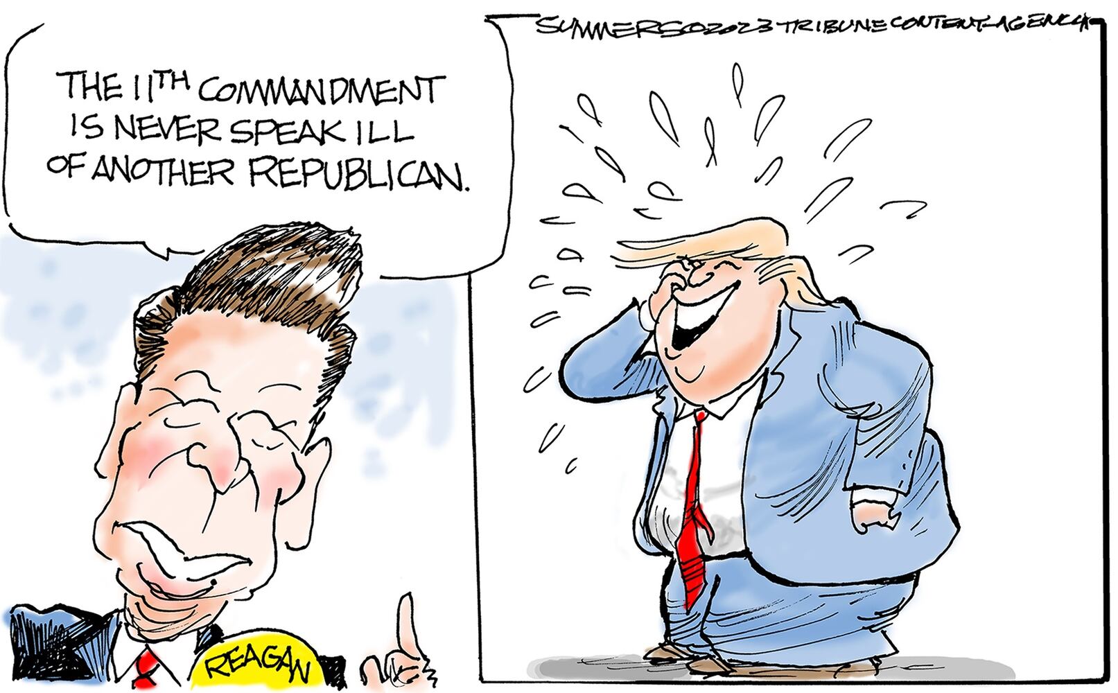 WEEK IN CARTOONS: Ohio derailment, unidentified flying objects and more