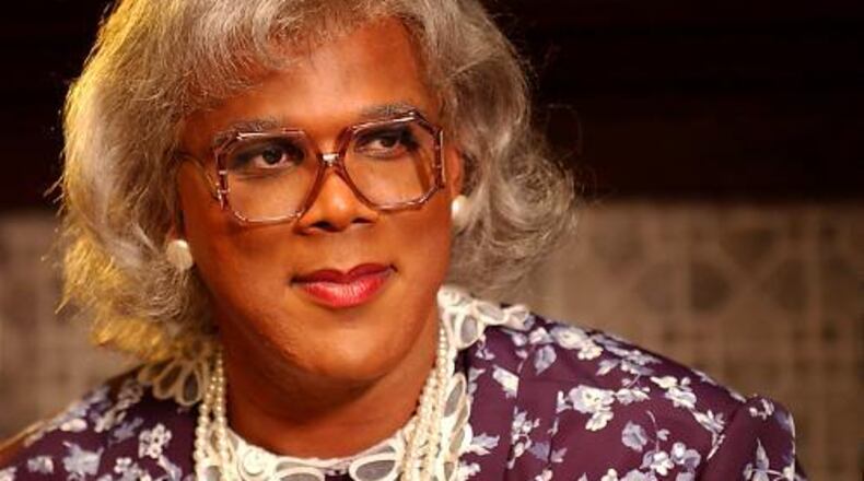 Tyler Perry as Madea. Madea's Farewell Play Tour includes a stop in Dayton at the Nutter Center on April 9, 2019. ARCHIVE PHOTO