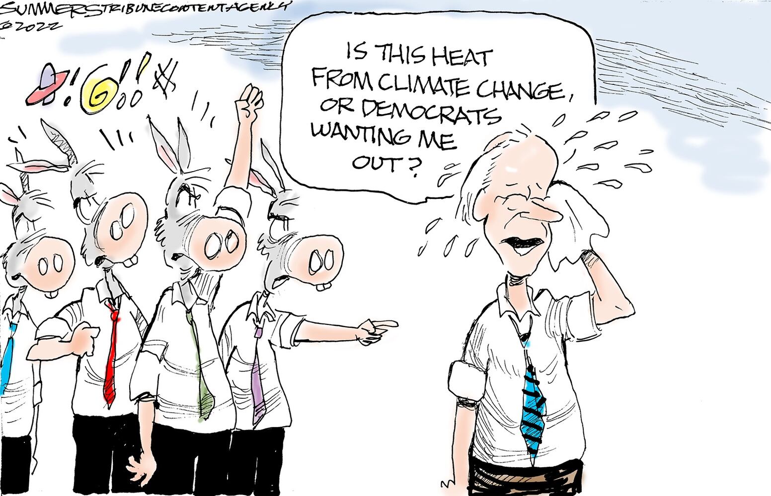 WEEK IN CARTOONS: 2024 presidential race, Biden’s COVID and more