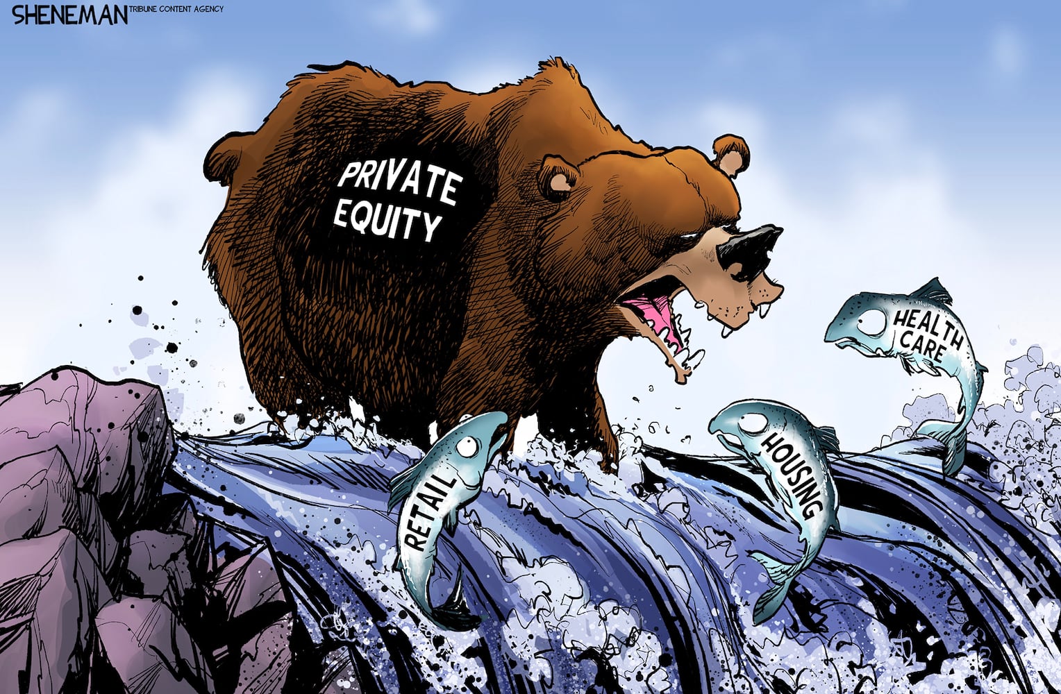 CARTOONS: Drew Sheneman, Jan. 11, 2026