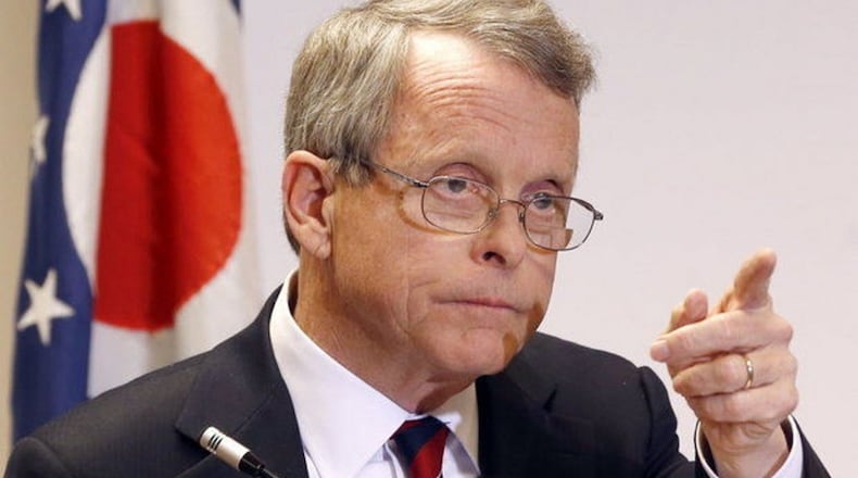 Ohio Gov. Mike DeWine rejected a list of four candidates to fill a vacancy on the Public Utilities Commission of Ohio and asked for a second list of candidates. STAFF FILE