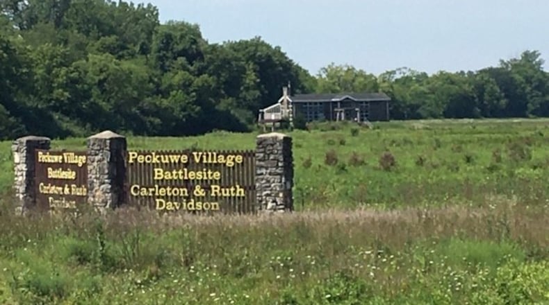 The Davidson Center sits behind a row of trees off Lower Valley Pike. PAM COTTREL/CONTRIBUTOR