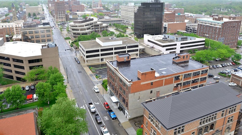 Downtown Springfield.