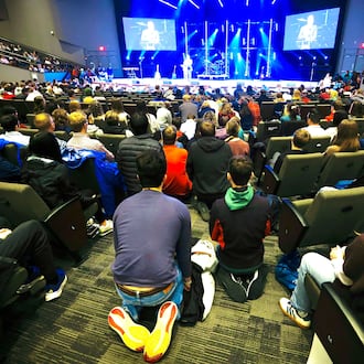 Cedarville University hosted a service for Grace Maxwell, who died in a plane crash near Washington, D.C. on Friday, January 31, 2025. MARSHAL GORBY / STAFF