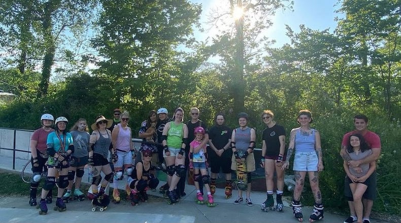 "Skatin Dayton" organizes on the Skatin Dayton Facebook page and regularly meets on Tuesday nights at 6 p.m. at different trails and parks around the Miami Valley.