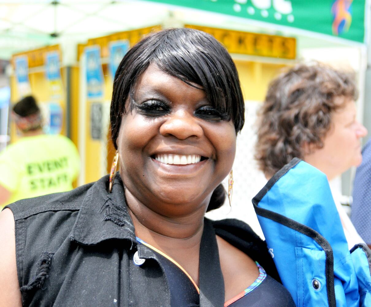 Did we spot you at the Dayton "Blues" Festival?