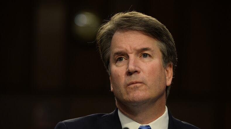 Supreme Court Associate Justice nominee Brett Kavanaugh at his confirmation hearing before the Senate Judiciary Committee in the Hart Senate Office Building in Washington, D.C., on Wednesday, Sept. 5, 2018. (Christy Bowe/Globe Photos/Zuma Press/TNS)