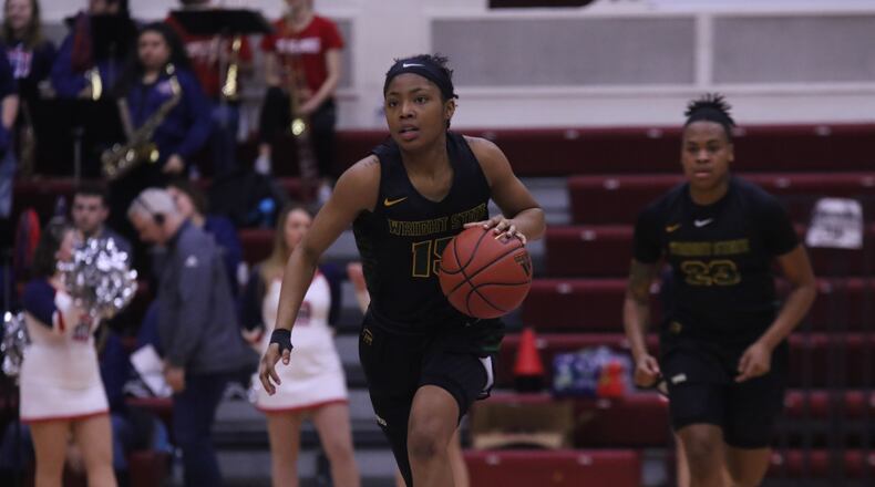 Freshman Angel Baker scored 20 points Thursday night to lead Wright State’s women’s basketball team to a 76-73 road win at Detroit. CONTRIBUTED