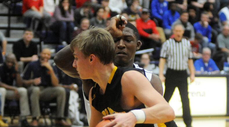 Upper Arlington junior Dane Goodwin is verbally committed to Ohio State University. MARC PENDLETON / STAFF