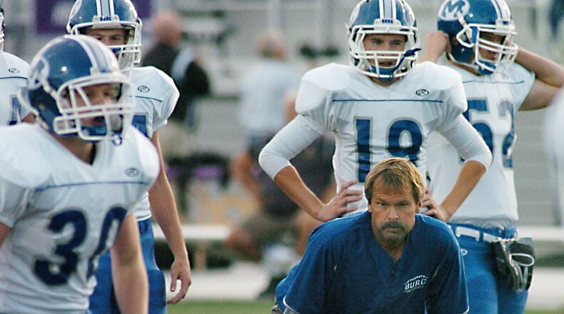 Miamisburg head coach Steve Channell has guided the Vikings (6-1) to No. 5 among D-I teams in the Power Poll. Miamisburg hosts Springboro (6-1) today. Contributed Photo by Charles Caperton