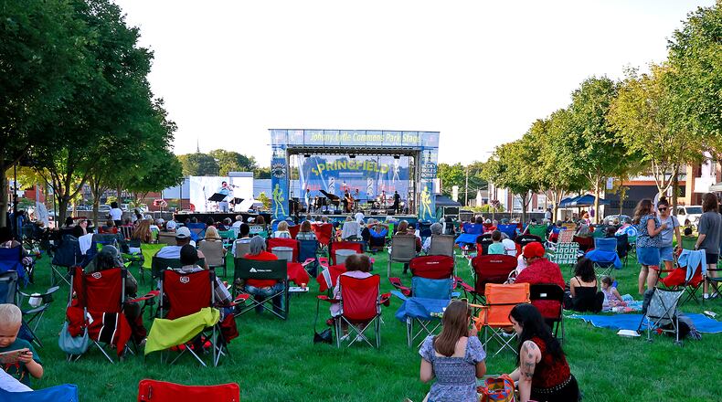A weekend of admission-free music featuring 18 acts will be at National Road Commons Park and Mother Stewart's Brewing Company for the fourth annual Springfield Jazz and Blues Fest on Friday, Aug. 8 and Saturday, Aug. 9. The event, presented by the Springfield Kiwanis, will also offer late-night jam sessions at the State Theater. BILL LACKEY/STAFF