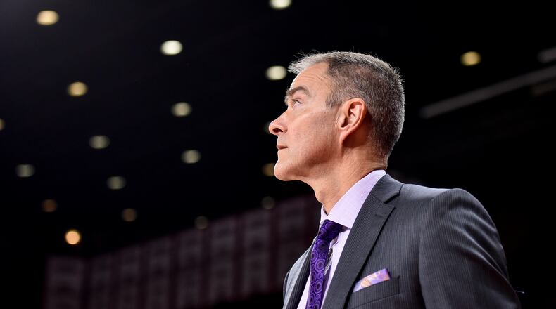 Wright State men’s basketball coach Scott Nagy. FILE PHOTO