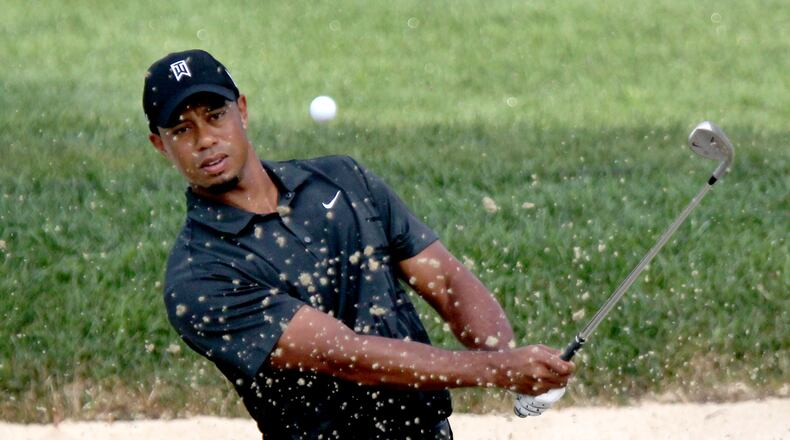 Tiger Woods has won more than a dozen of his golf tournaments in Ohio. FILE