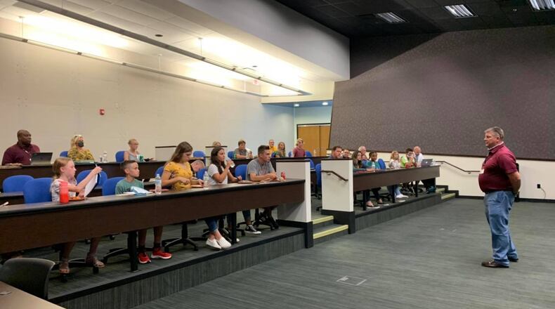 Northeastern's new district-level student advisory team will meet 3 times a year to collaborate on various topics. The first meeting was held Sept. 1. Contributed