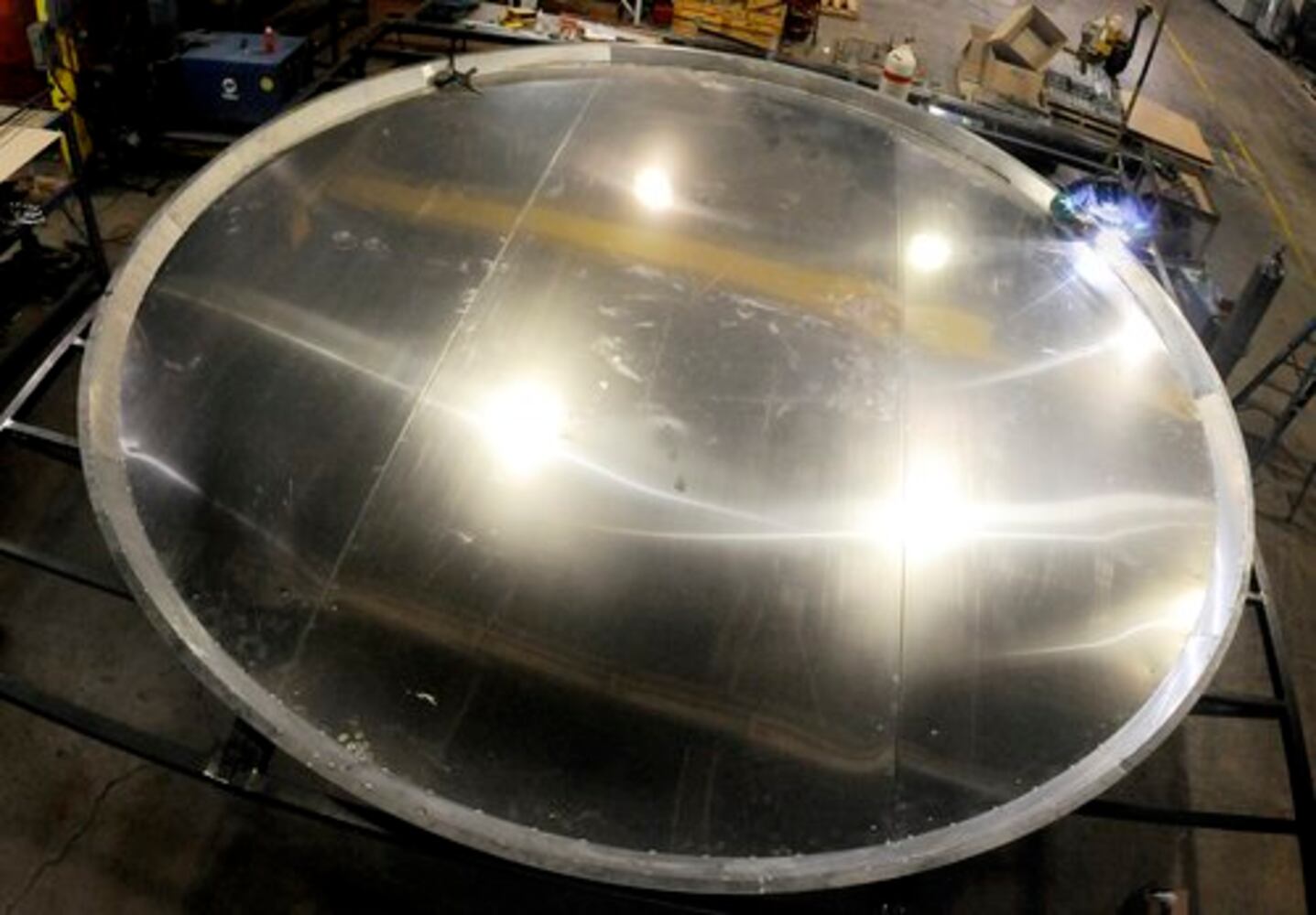 World's largest pie pan