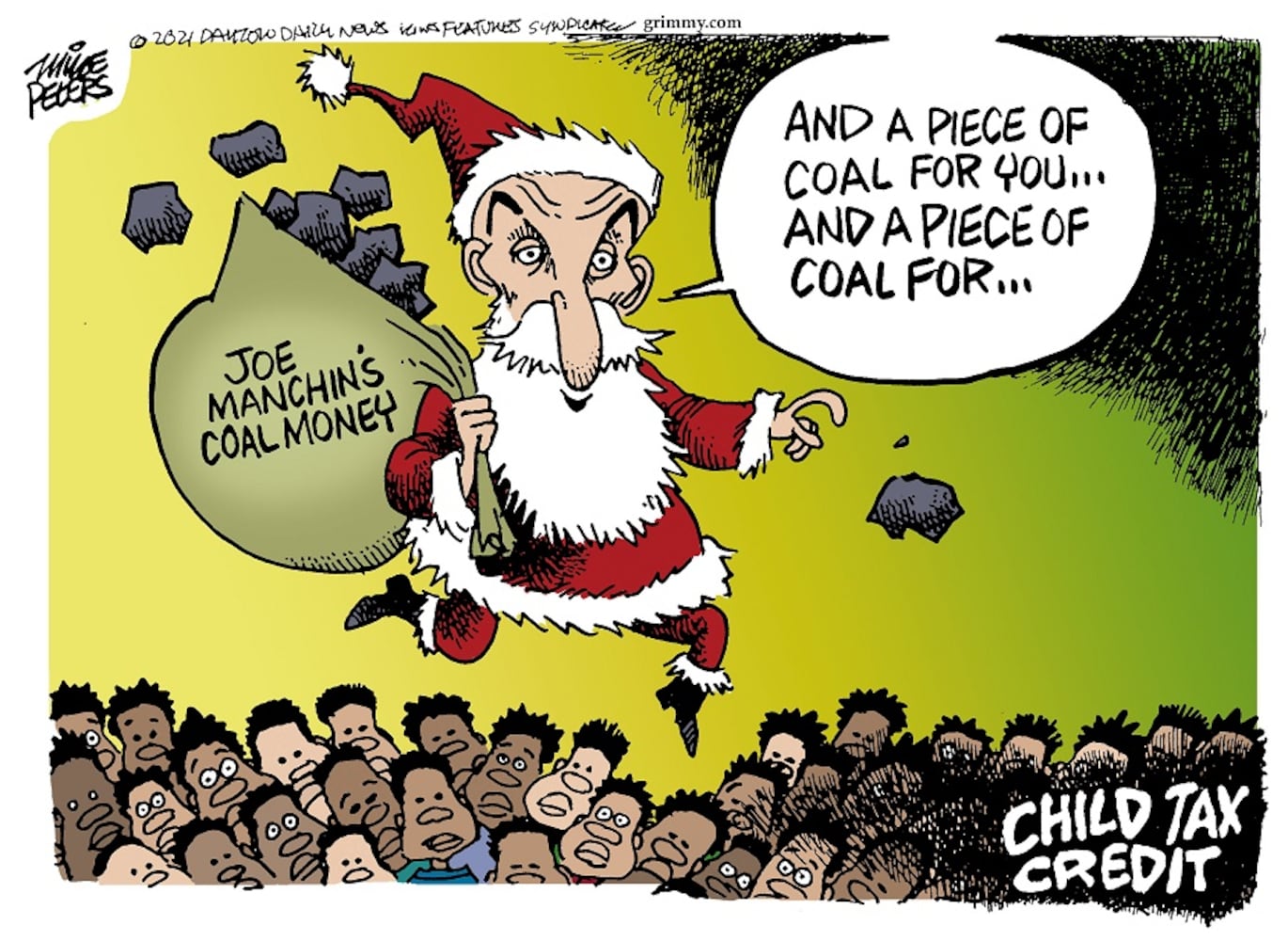 WEEK IN CARTOONS: Omicron Christmas, Joe Manchin and more
