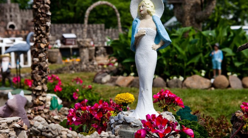 Hartman Rock Garden will host its biggest event of the year, Tchotchke Palooza, on Saturday that will include rarely seen figures, tours and the chance to see flowers and landscaping in full bloom.