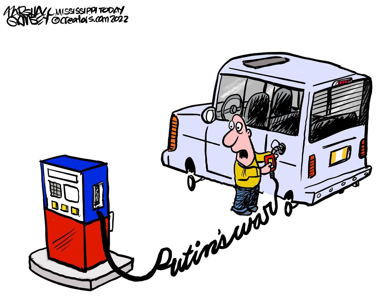 WEEK IN CARTOONS: Gas prices, Ukraine, Putin and more