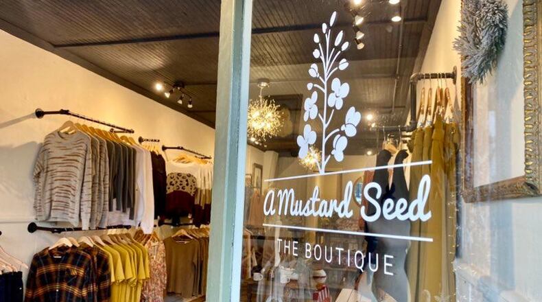 A Mustard Seed, The Boutique, 20 Monument Square in Urbana. Contributed