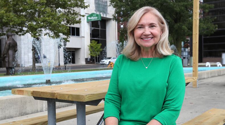 Lotus Smith, is retired now, but was a 4th grade English and science teacher at Lagonda Elementary. BILL LACKEY/STAFF