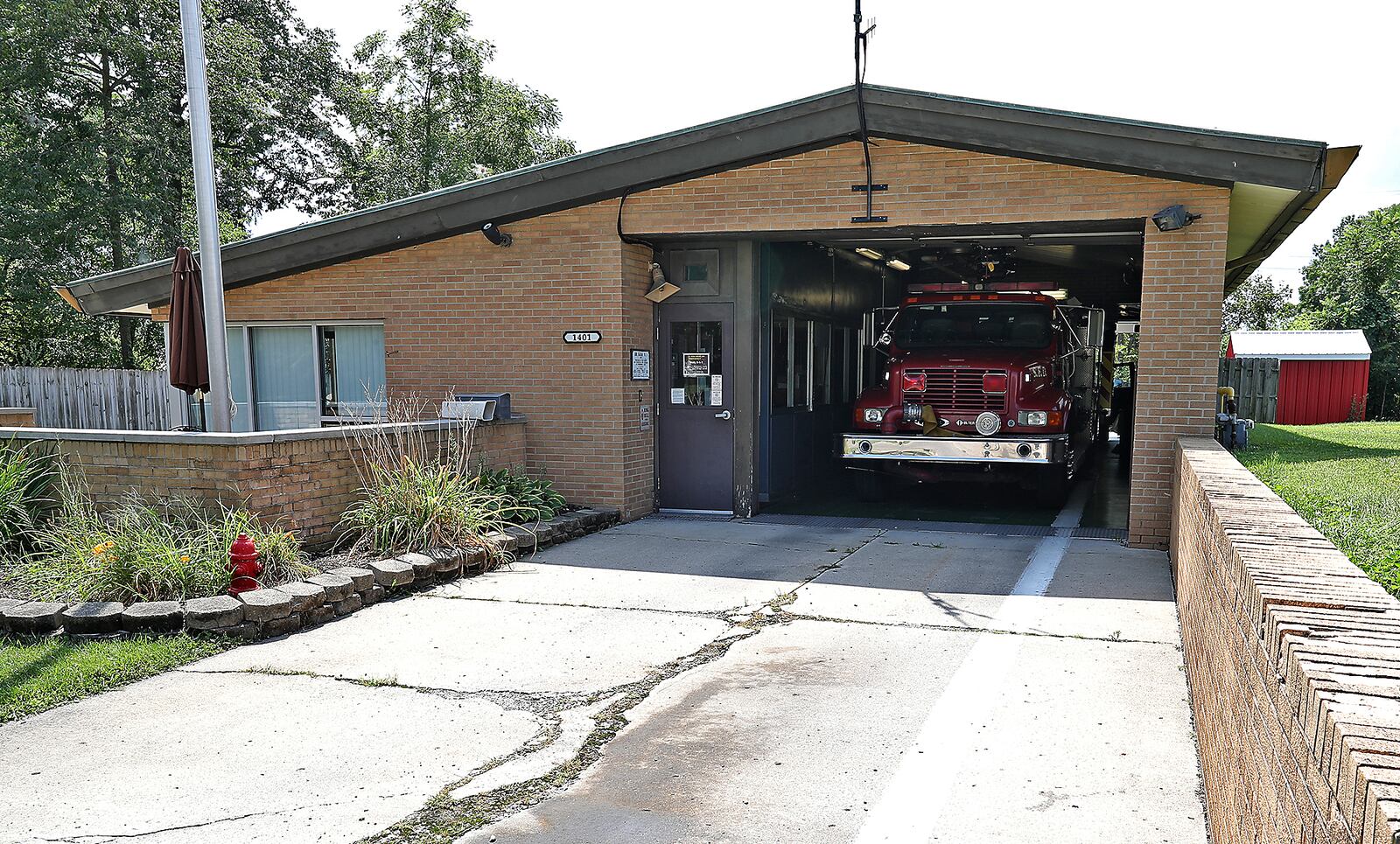 Springfield Fire Station No. 3 was officially decommissioned Tuesday, Jan. 3, 2023. BILL LACKEY/STAFF