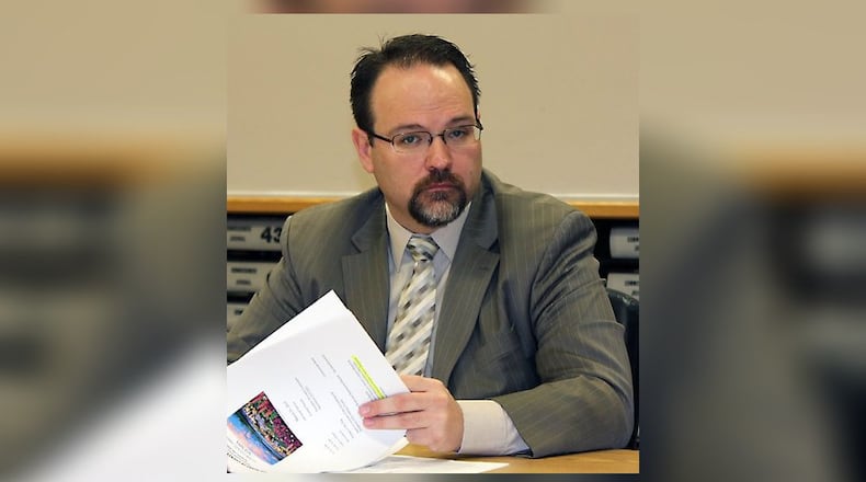 Former Clark County Commissioner David Herier served as a Clark County Commissioner from March of 2015 until 2017. Jeff Guerini/STAFF